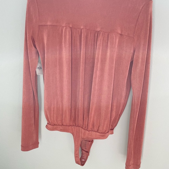 NWT FREE PEOPLE Turnt Bodysuit in Copper - Picture 11 of 13